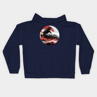 Kanagawa Monster Kids Hoodie